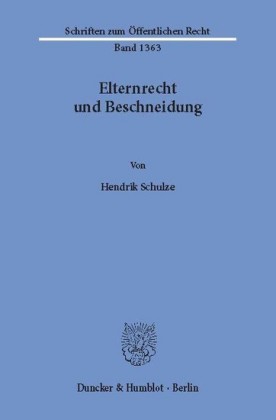 Elternrecht und Beschneidung.