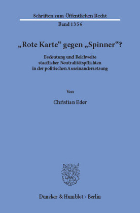 "Rote Karte" gegen "Spinner"?