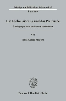 Die Globalisierung und das Politische.