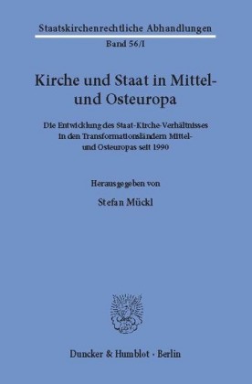 Kirche und Staat in Mittel- und Osteuropa.