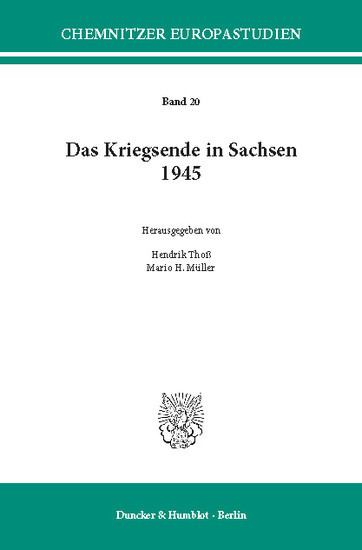 Das Kriegsende in Sachsen 1945. main product photo