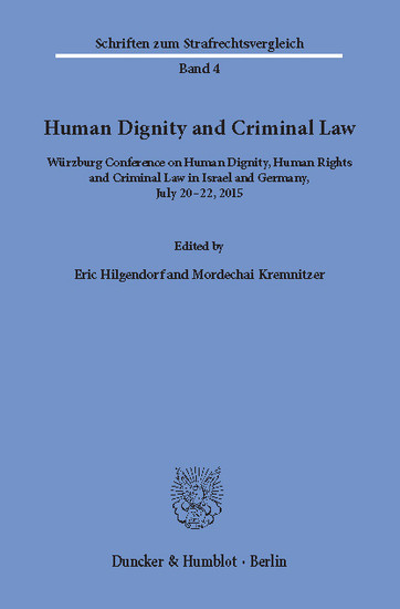 Human Dignity and Criminal Law. main product photo
