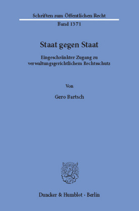 Staat gegen Staat.