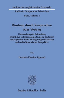 Bindung durch Versprechen oder Vertrag.