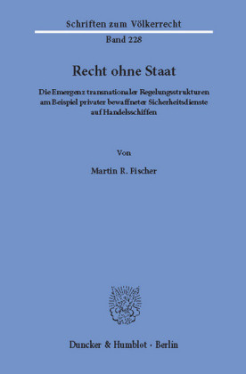 Recht ohne Staat.
