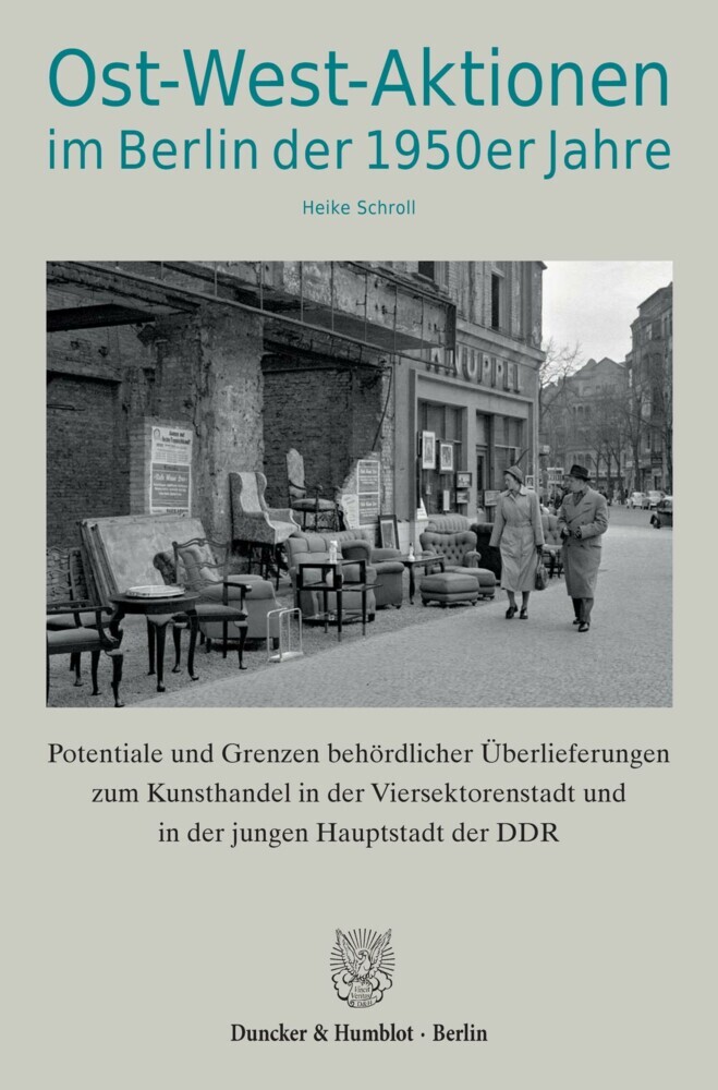 Ost-West-Aktionen im Berlin der 1950er Jahre. main product photo
