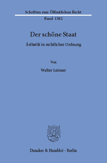 Der schöne Staat. main product photo