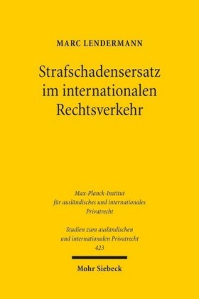 Strafschadensersatz im internationalen Rechtsverkehr