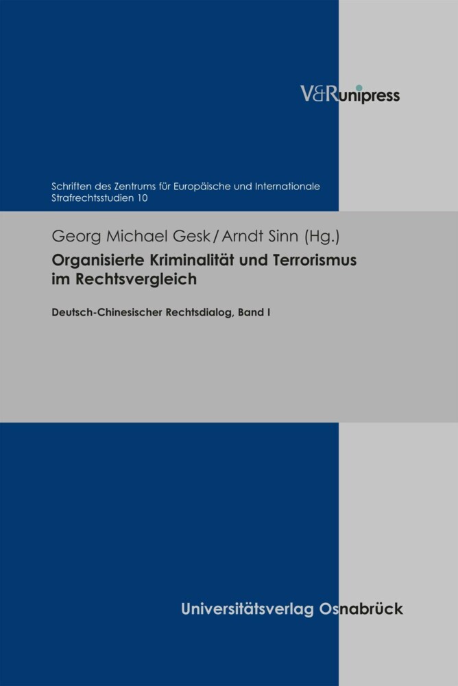 Organisierte Kriminalität und Terrorismus im Rechtsvergleich main product photo