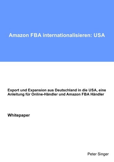 Amazon FBA internationalisieren: USA main product photo