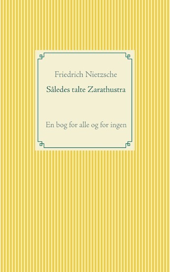 Således talte Zarathustra main product photo