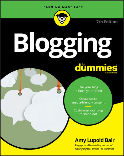 Blogging For Dummies main product photo