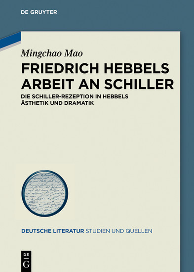 Friedrich Hebbels Arbeit an Schiller main product photo