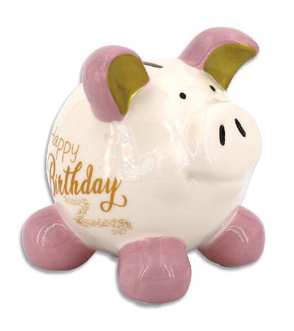 Little Luck Sparschwein Happy Birthday M main product photo