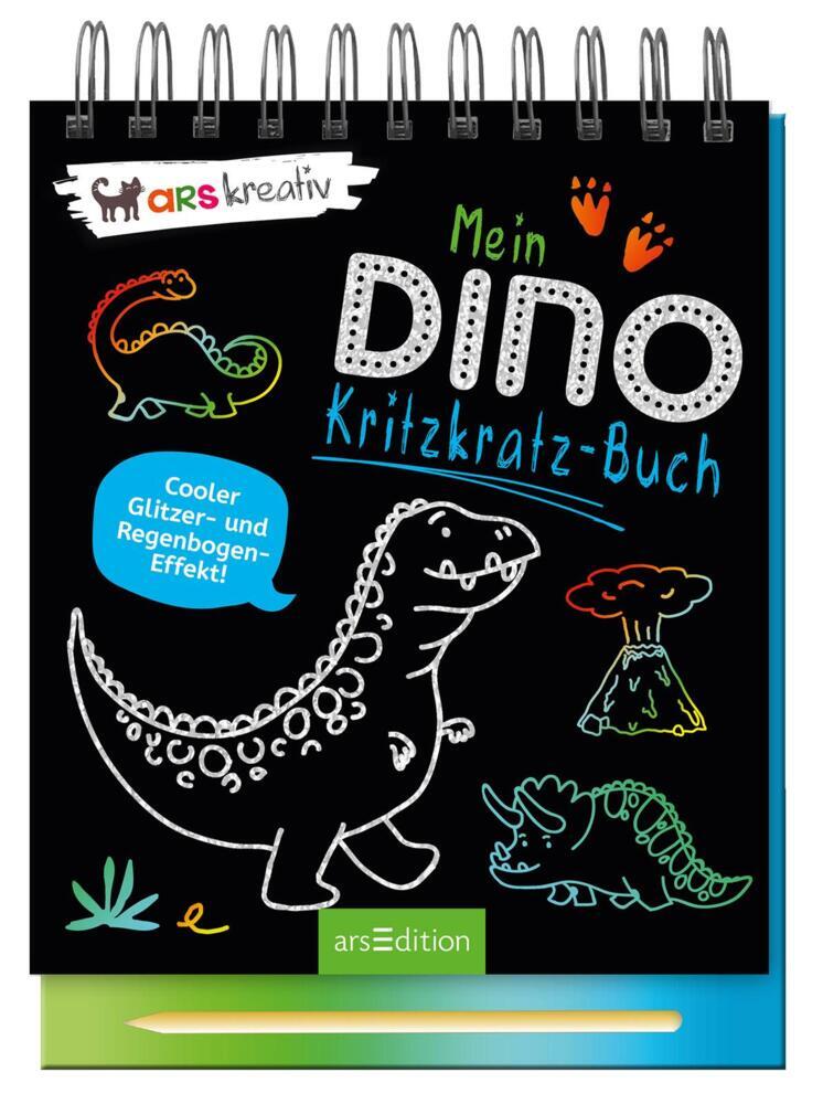 Mein Dino-Kritzkratz-Buch main product photo