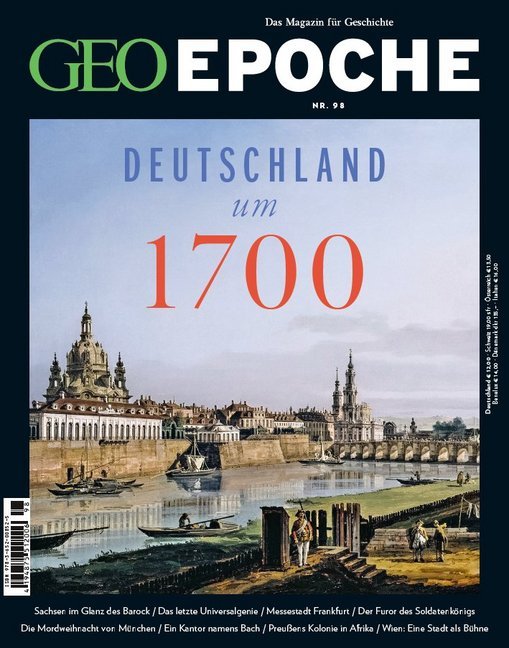 GEO Epoche / GEO Epoche 98/2019 - Deutschland um 1700 main product photo