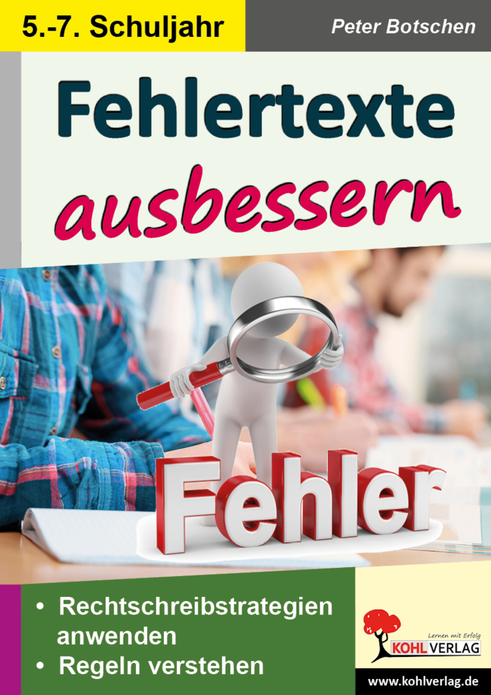 Stationenlernen Fehlertexte ausbessern / Klasse 5-7 main product photo