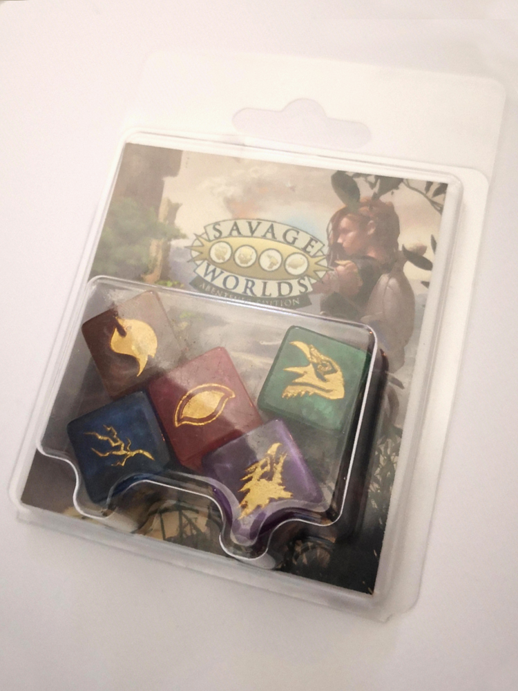 Savage Worlds Wildcard-Würfelset main product photo