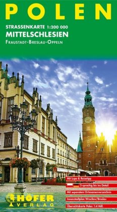 Höfer Straßenkarte Polen, Mittelschlesien