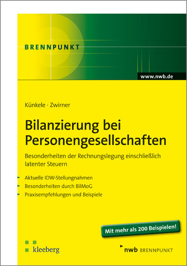 Bilanzierung bei Personengesellschaften main product photo