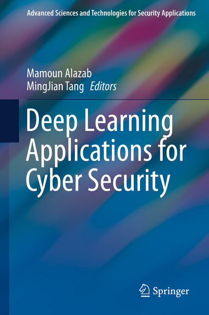 Deep Learning Applications for Cyber Security main product photo