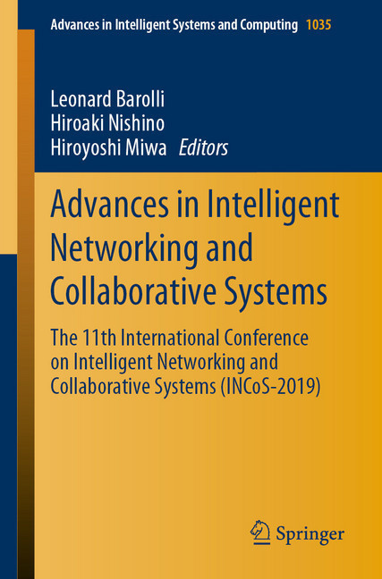 Advances in Intelligent Networking and Collaborative Systems main product photo