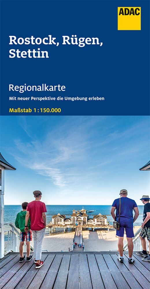 ADAC Regionalkarte 03 Rostock, Rügen, Stettin 1:150.000 main product photo