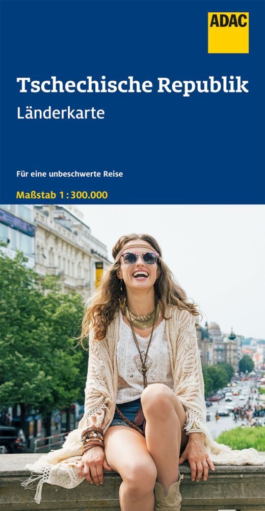 ADAC Länderkarte Tschechische Republik 1:300.000 main product photo
