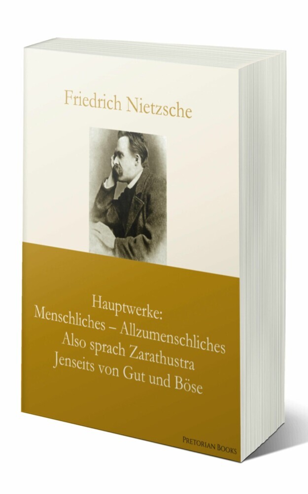 Hauptwerke: Menschliches - Allzumenschliches, Also sprach Zarathustra, Jenseits von Gut und Böse main product photo