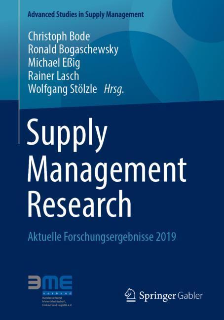 Supply Management Research main product photo