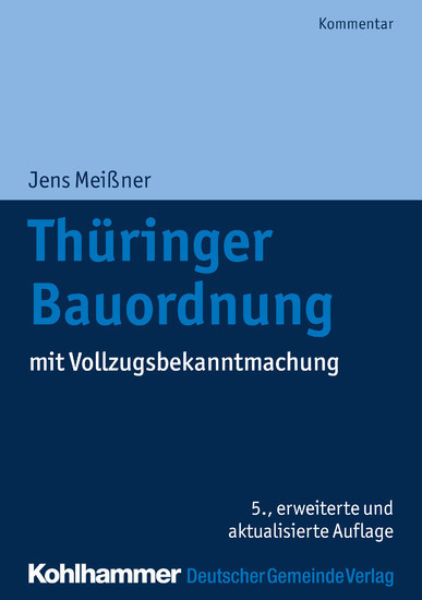 Thüringer Bauordnung main product photo