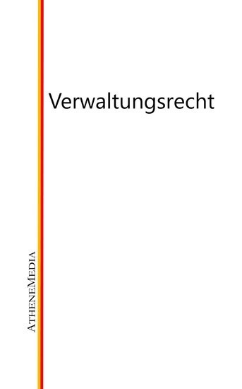 Verwaltungsrecht main product photo