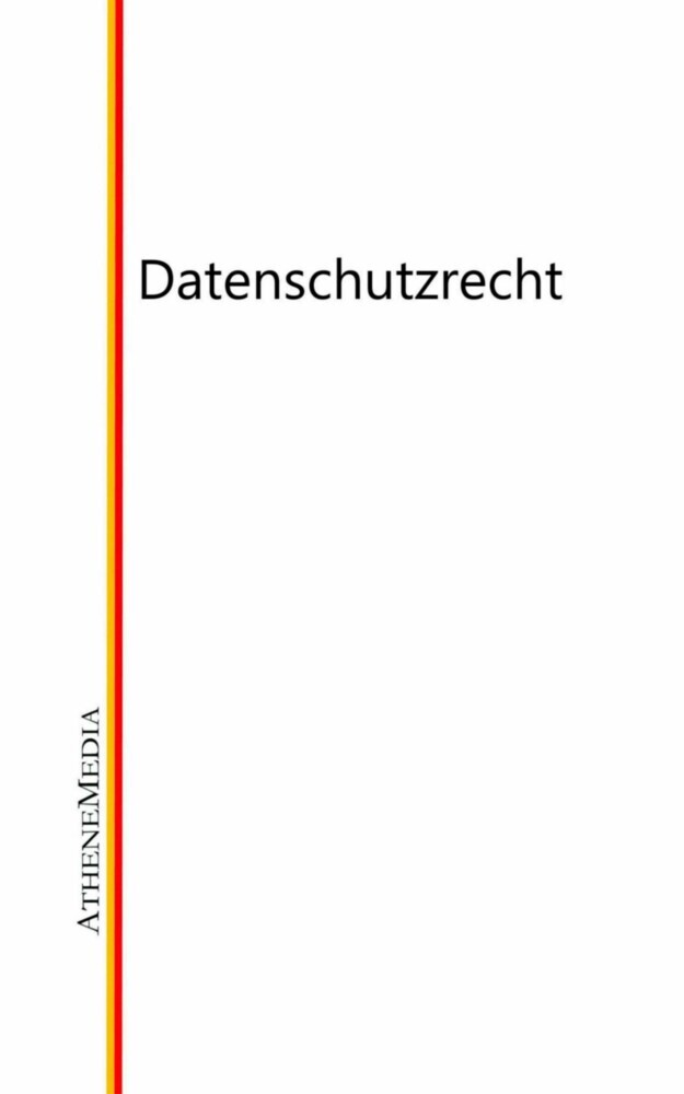 Datenschutzrecht main product photo