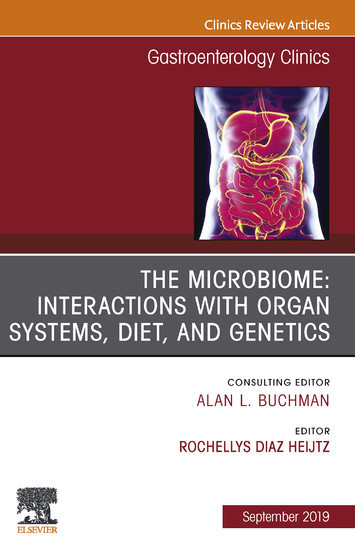 The microbiome: Interactions with organ systems, diet, and genetics, An Issue of Gastroenterology Clinics of North America, Ebook main product photo