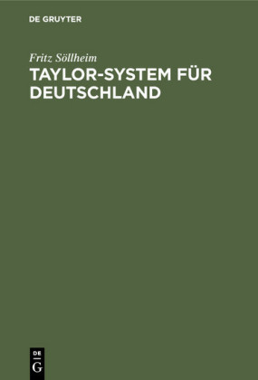 Taylor-System für Deutschland