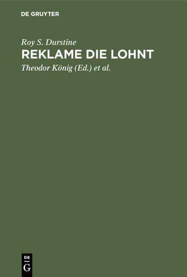 Reklame die lohnt main product photo