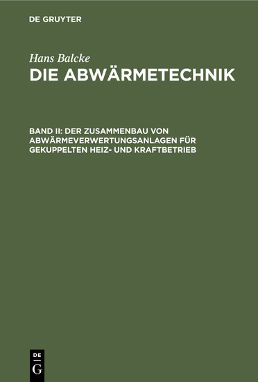 Der Zusammenbau von Abwärmeverwertungsanlagen für gekuppelten Heiz- und Kraftbetrieb main product photo