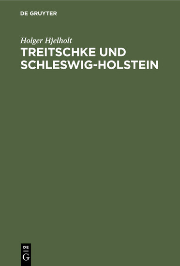 Treitschke und Schleswig-Holstein main product photo