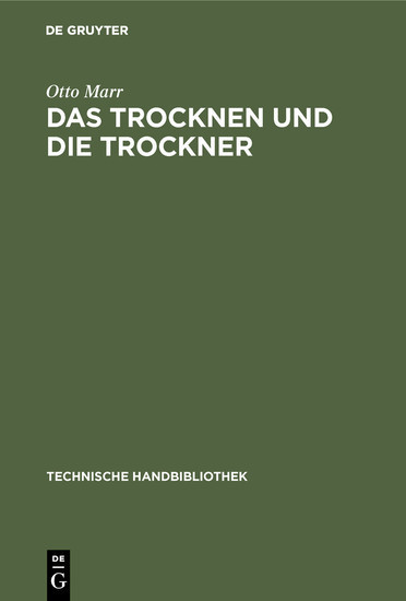 Das Trocknen und die Trockner main product photo