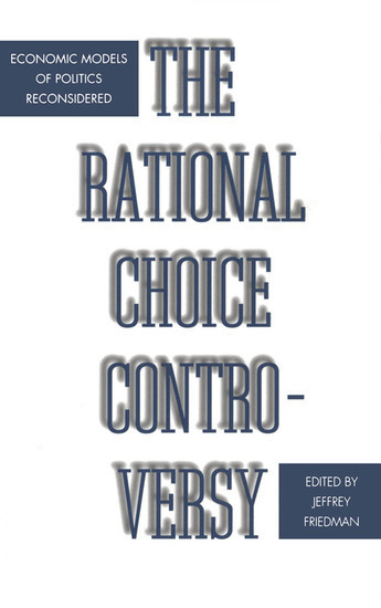 The Rational Choice Controversy main product photo