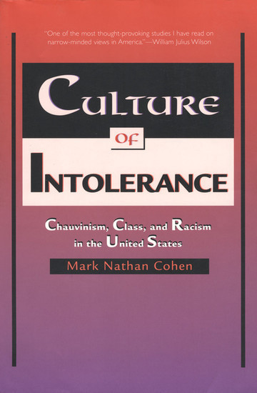 Culture of Intolerance main product photo