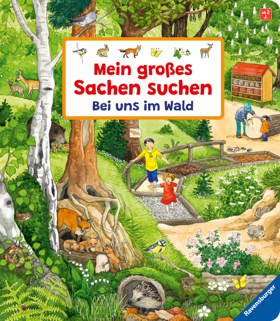 Mein großes Sachen suchen: Bei uns im Wald main product photo