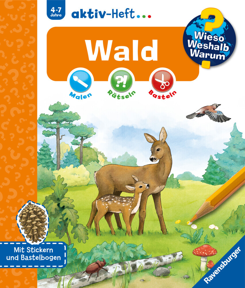 Wieso? Weshalb? Warum? aktiv-Heft - Wald main product photo