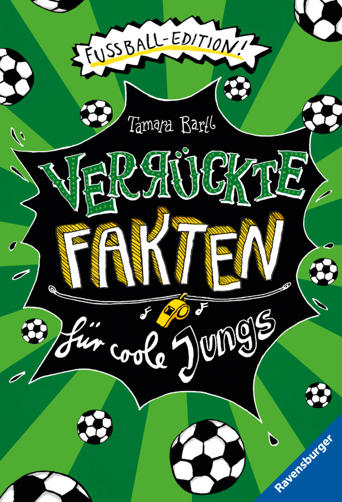Verrückte Fakten - Verrückte Fakten für coole Jungs. Fußball-Edition main product photo