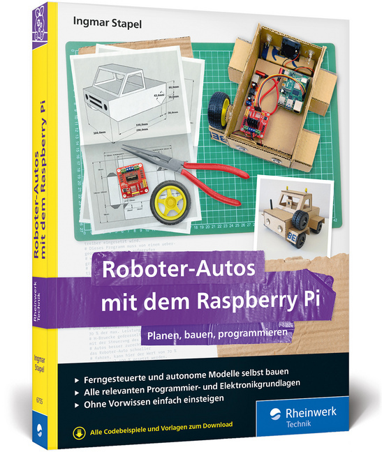 Roboter-Autos mit dem Raspberry Pi main product photo