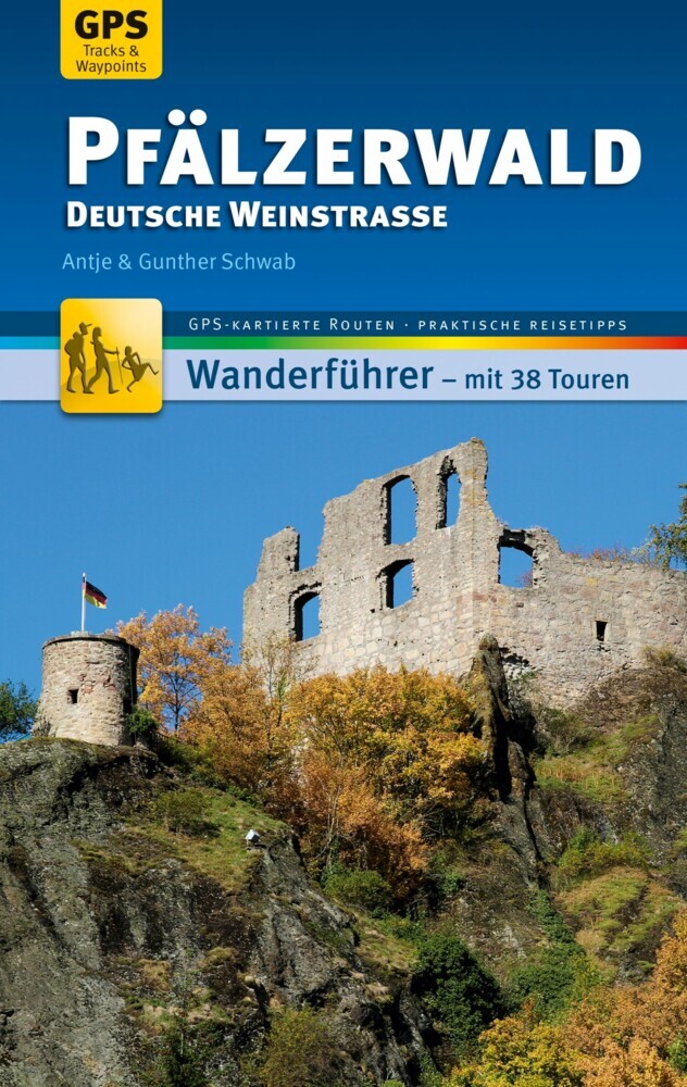 Pfälzerwald Wanderführer Michael Müller Verlag main product photo