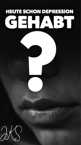 Heute schon Depression gehabt? main product photo
