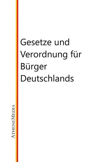 Gesetze und Verordnung für Bürger Deutschlands main product photo