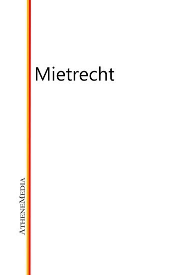 Mietrecht main product photo