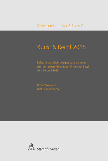 Kunst & Recht 2015 / Art & Law 2015 main product photo